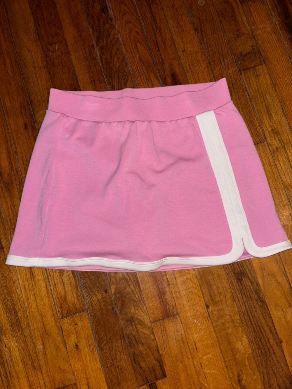 JoyLab Pink Mini Skirt with White Trim